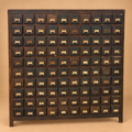 Antique 100 Drawer Tool Compartment Piece