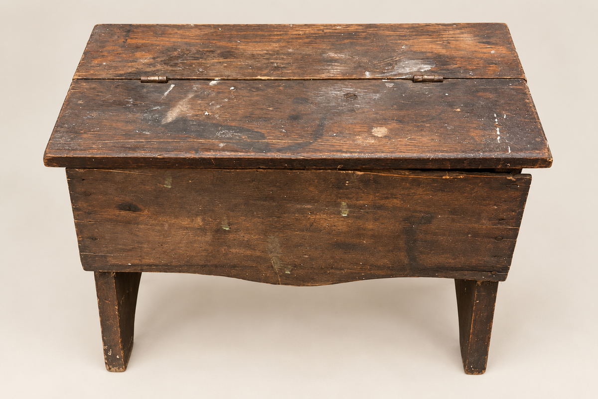 Vintage Shoe Shining Box