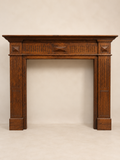 Oak Dark Stain Mantle